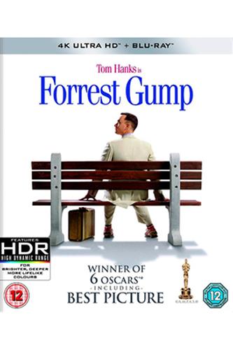 Forrest Gump 4K Ultra HD Blu Ray Drama Thriller Faraos Webshop