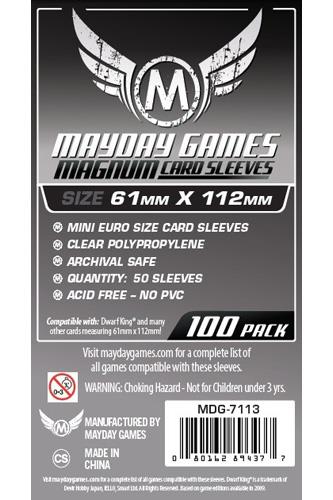 Sleeves: Magnum (61x112mm)