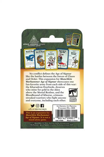 Munchkin: Warhammer Age of Sigmar - Chaos & Order