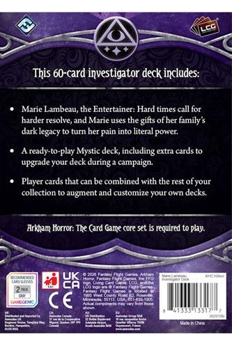 Investigator - Marie Lambeau