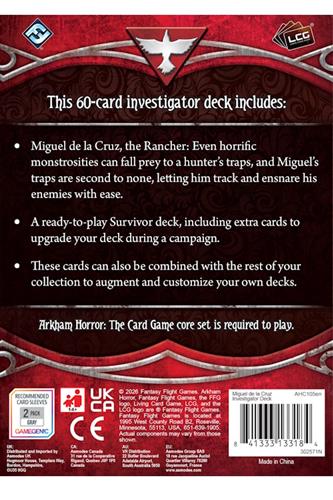 Investigator - Miguel de la Cru