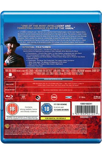 A Nightmare On Elm Street (Original) Blu-Ray