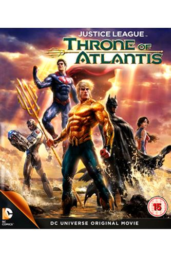 DC Universe Movie - Justice League - Throne Of Atlantis Blu-Ray