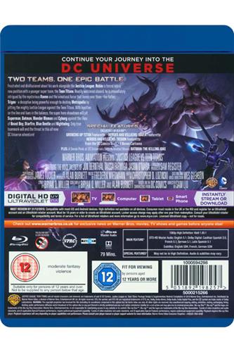 DC Universe - Justice League vs Teen Titans Blu-Ray