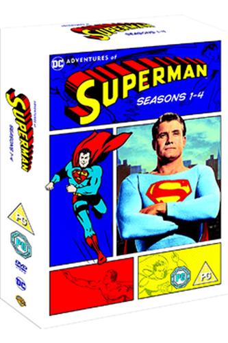 The Adventures Of Superman Seasons 1 to 4 DVD