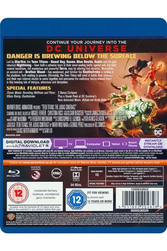 DC Universe Movie - Teen Titans - The Judas Contract Blu-Ray