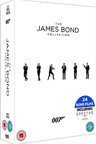 007 James Bond Complete Collection (24 Films) DVD