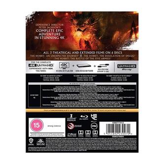 The Hobbit Trilogy - Theatrical and Extended 4K Collection