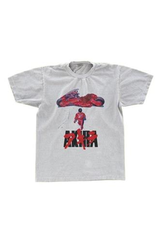 AKIRA Bike Logo - Classic Tee - White (XXL)
