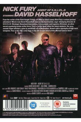 Nick Fury - Agent Of S.H.I.E.L.D DVD