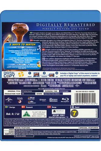 E.T. the Extra-Terrestrial - Blu-ray
