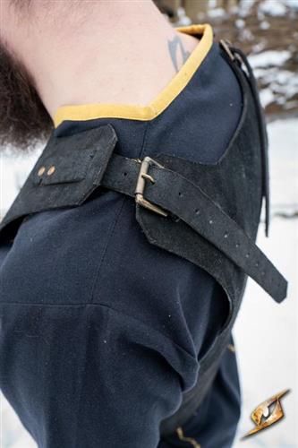 Shadow torso armor, suede - Sort