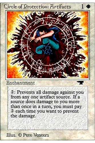 Circle Of Prot.: Artifacts