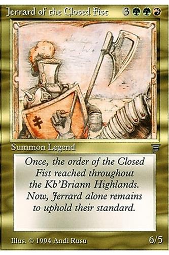 Jerrard of the Closed Fist