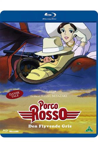 Porco Rosso (Blu-Ray) dansk & japansk tale