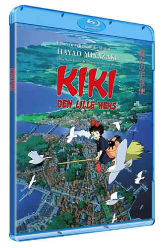 Kiki den lille heks (Blu-Ray) dansk & japansk tale