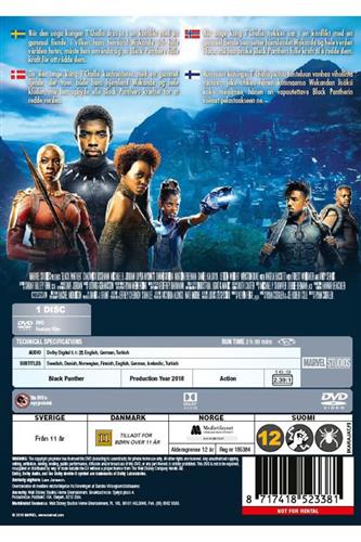 Black Panther - DVD (DK Version)