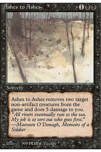 Ashes to Ashes