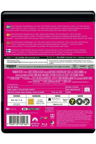 Grease: 40th Anniversary (4K Blu-Ray)