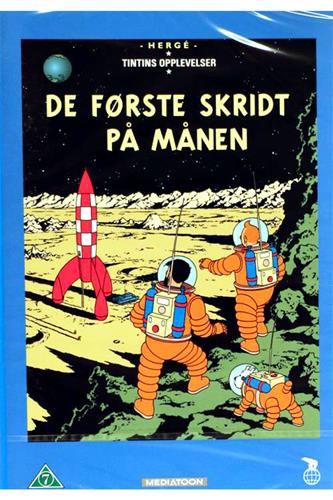 Tintin - De første skridt på månen DVD