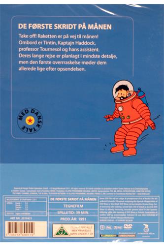 Tintin - De første skridt på månen DVD