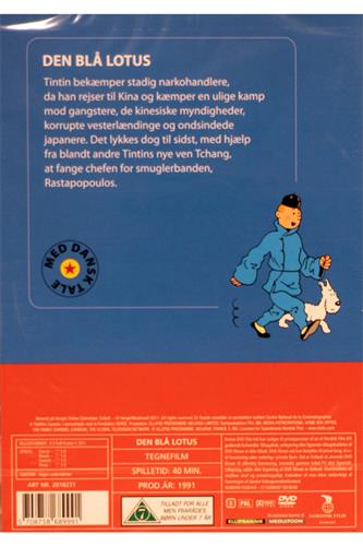 Tintin - Den blå lotus DVD
