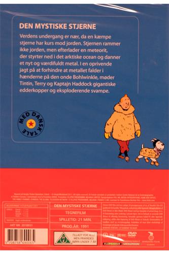 Tintin - Den mystiske stjerne DVD