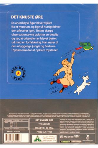 Tintin - Det knuste øre DVD