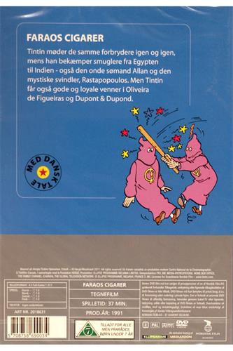 Tintin - Faraos Cigarer DVD