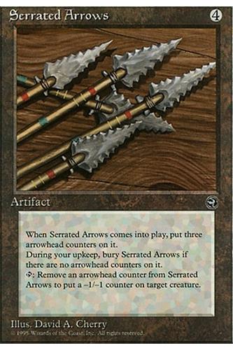 Serrated Arrows