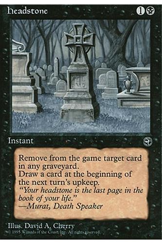 Headstone