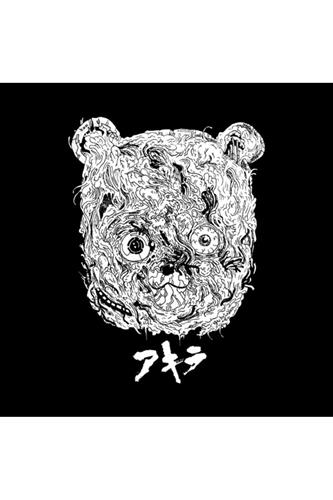 Teddy Bear Nightmare Akira - Classic Tee - Black (Small)