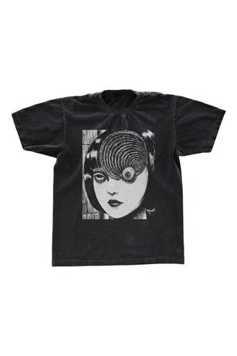 Uzumaki Eyeball - Classic Tee - Black (Medium)