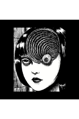 Uzumaki Eyeball - Classic Tee - Black (Medium)