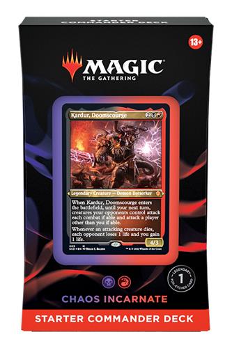 Magic Starter Commander Deck 2022 Chaos Incarnate | Faraos Webshop