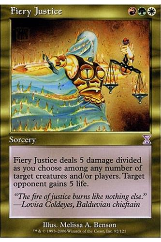 Fiery Justice