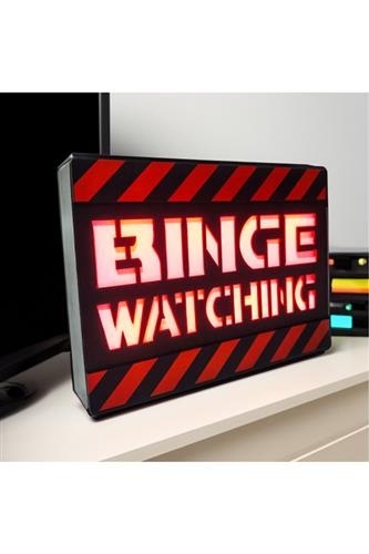 Moodlight "Binge Watching" 20 cm x 14.5 cm x 4 cm