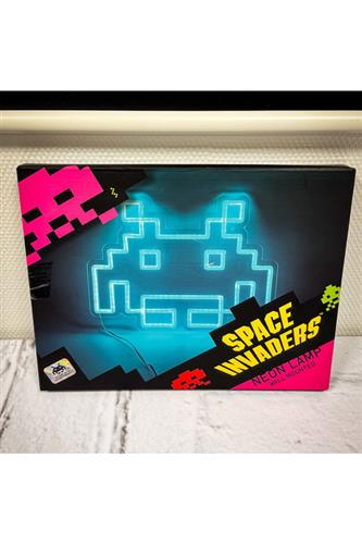 Space Invaders - Neon Logo Lamp