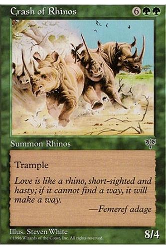 Crash of Rhinos
