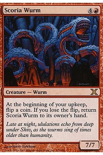 Scoria Wurm