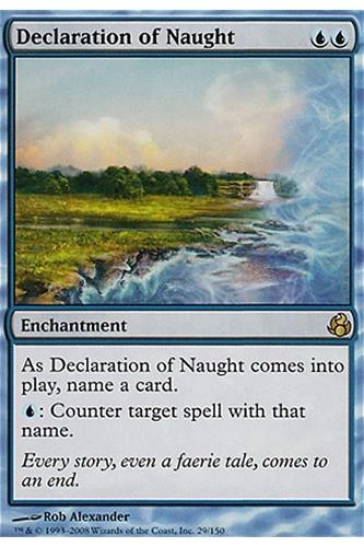 Declaration of Naught