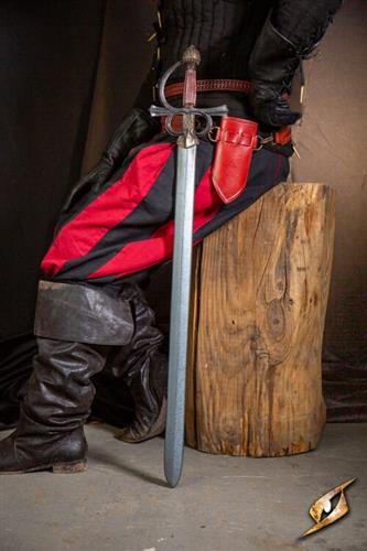 Rillet Rapier - Rød Rillet Rapier - Rød