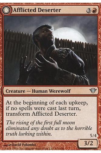 Afflicted Deserter // Werewolf Ransacker