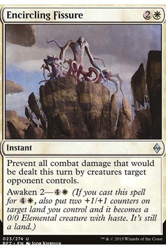 Encircling Fissure
