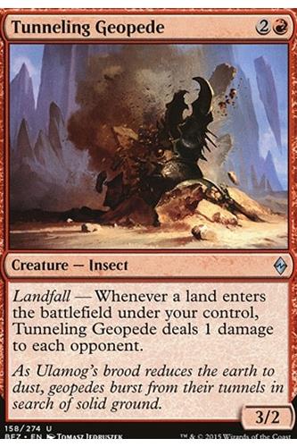 Tunneling Geopede