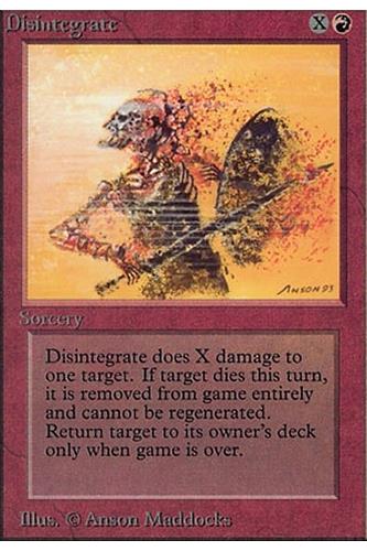Disintegrate