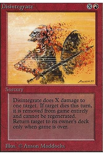 Disintegrate