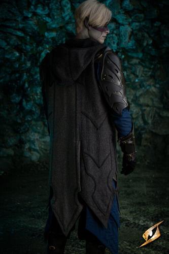 Eventide Overcoat, Charcoal grey