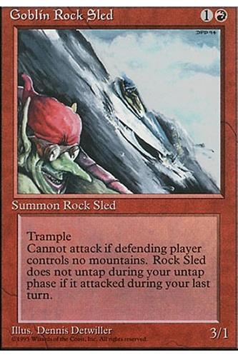 Goblin Rock Sled