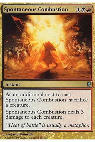 Spontaneous Combustion